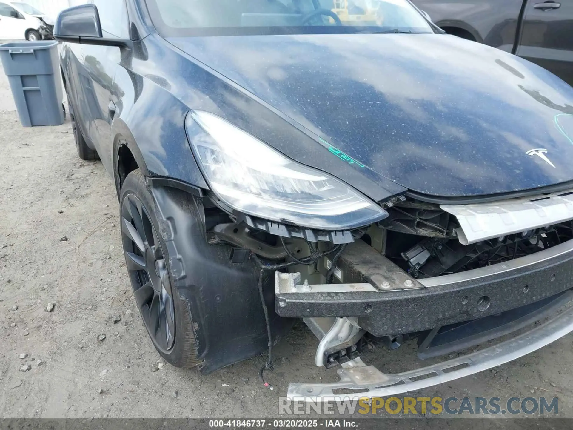 21 fotografías del automóvil dañado 7SAYGDEE9PA051535 TESLA MODEL Y 2023