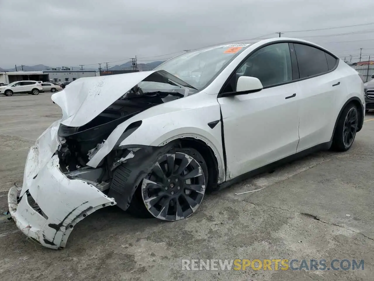 1 fotografías del automóvil dañado 7SAYGDEE9PA070232 TESLA MODEL Y 2023