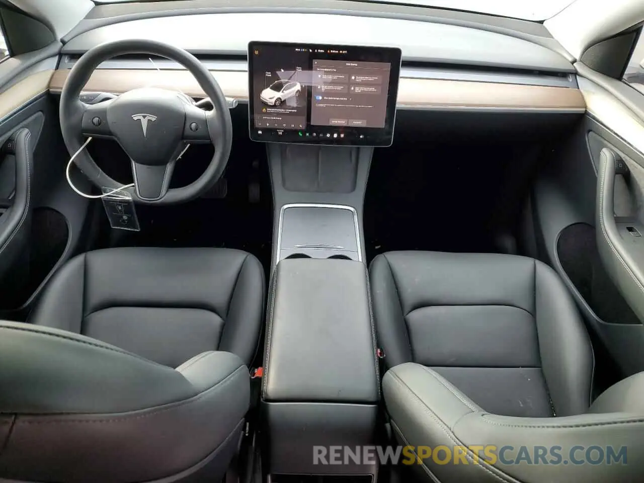 8 fotografías del automóvil dañado 7SAYGDEE9PA092263 TESLA MODEL Y 2023