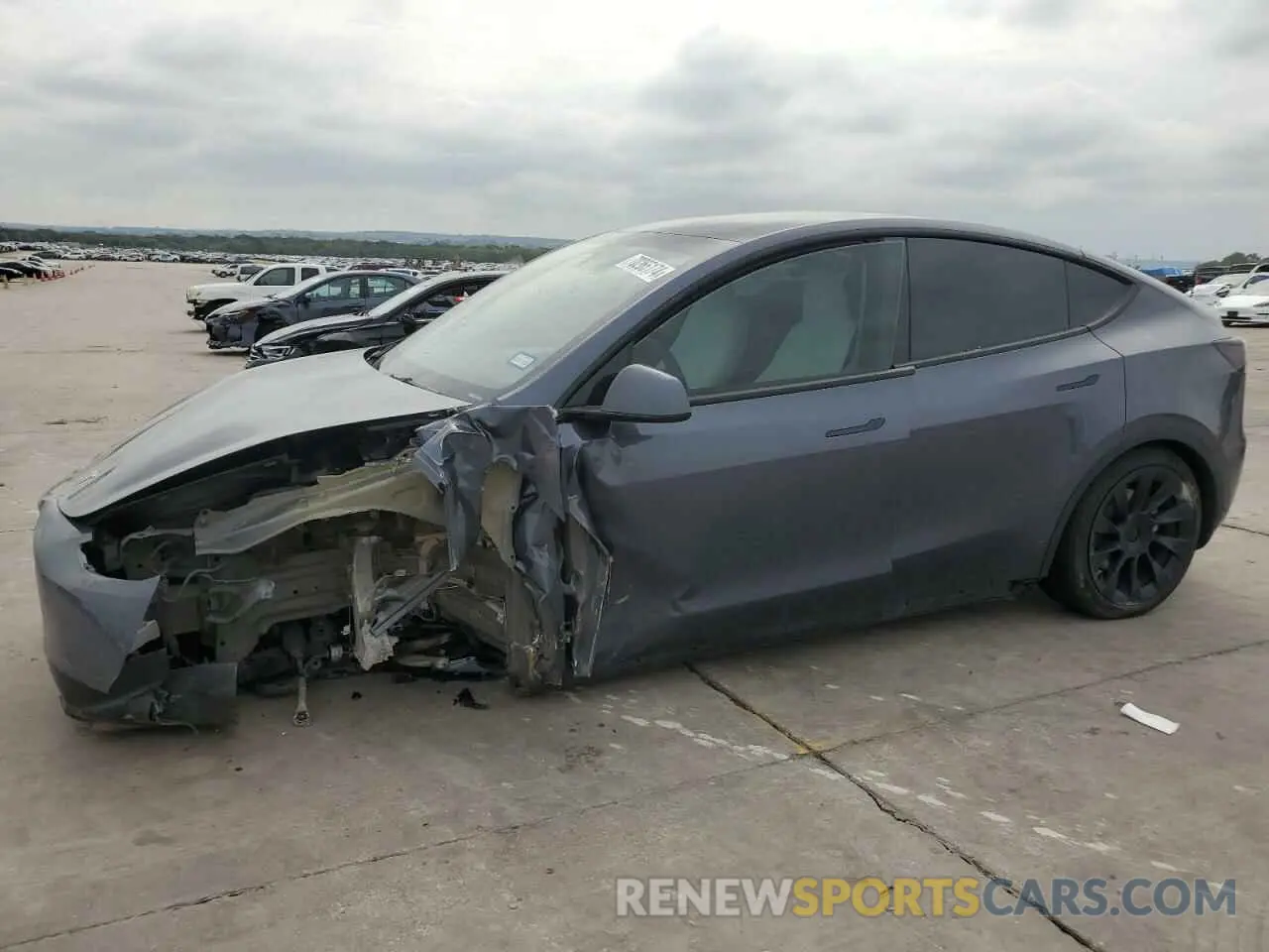 1 fotografías del automóvil dañado 7SAYGDEE9PA101155 TESLA MODEL Y 2023