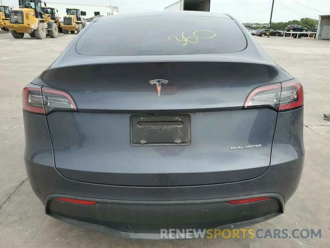 6 fotografías del automóvil dañado 7SAYGDEE9PA101155 TESLA MODEL Y 2023