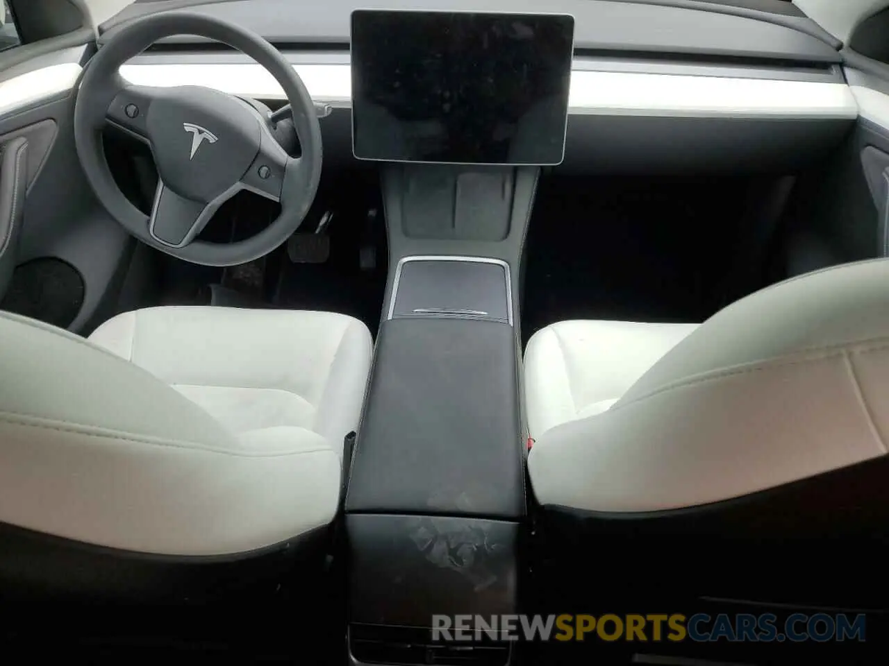 8 fotografías del automóvil dañado 7SAYGDEE9PA101155 TESLA MODEL Y 2023