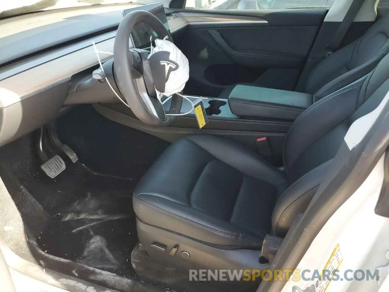 7 fotografías del automóvil dañado 7SAYGDEE9PA109160 TESLA MODEL Y 2023
