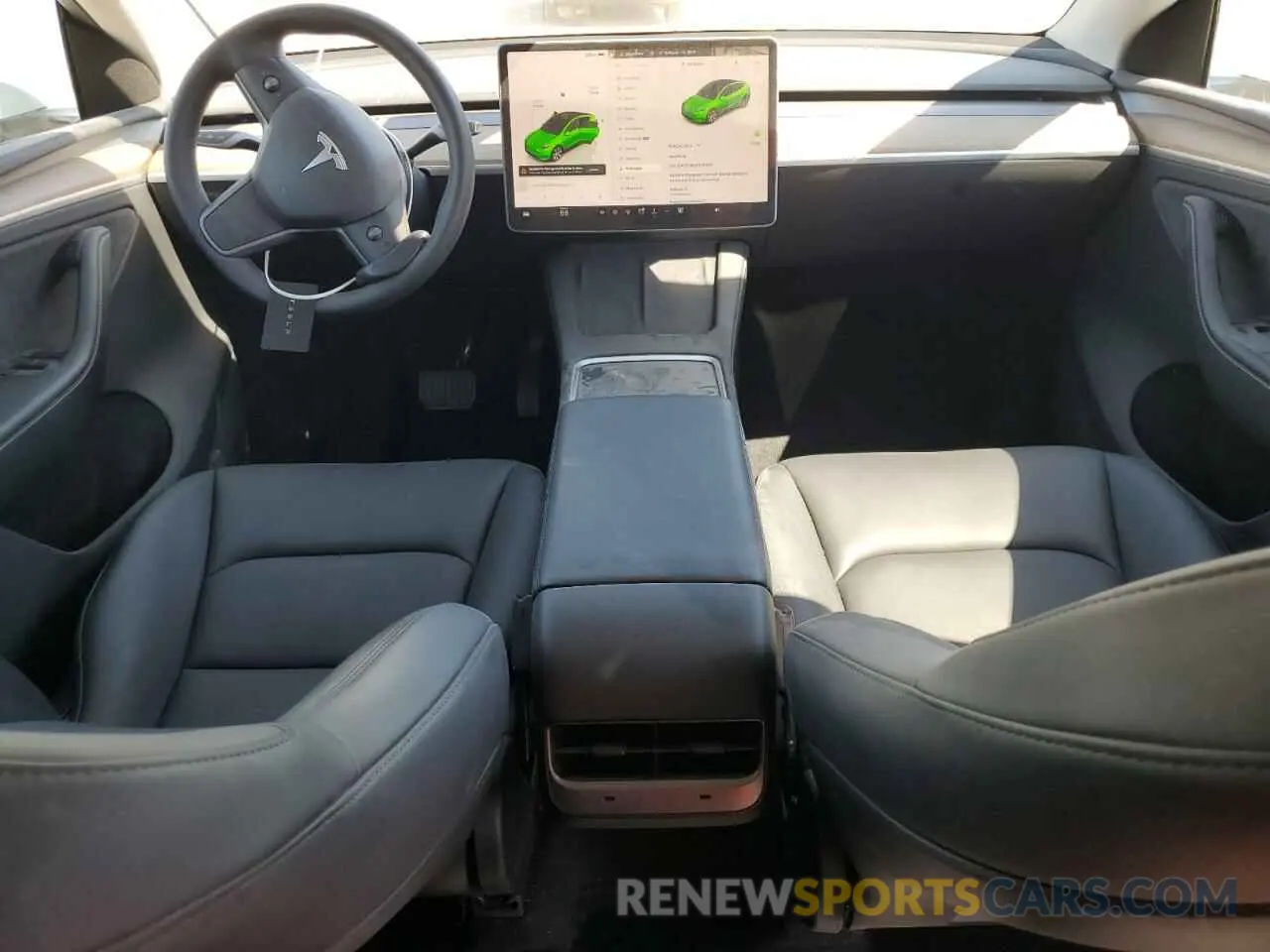 8 fotografías del automóvil dañado 7SAYGDEE9PA124113 TESLA MODEL Y 2023