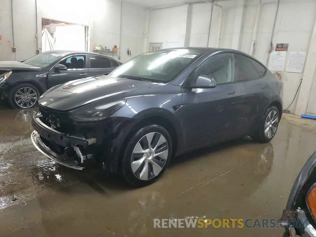 1 fotografías del automóvil dañado 7SAYGDEE9PA163235 TESLA MODEL Y 2023