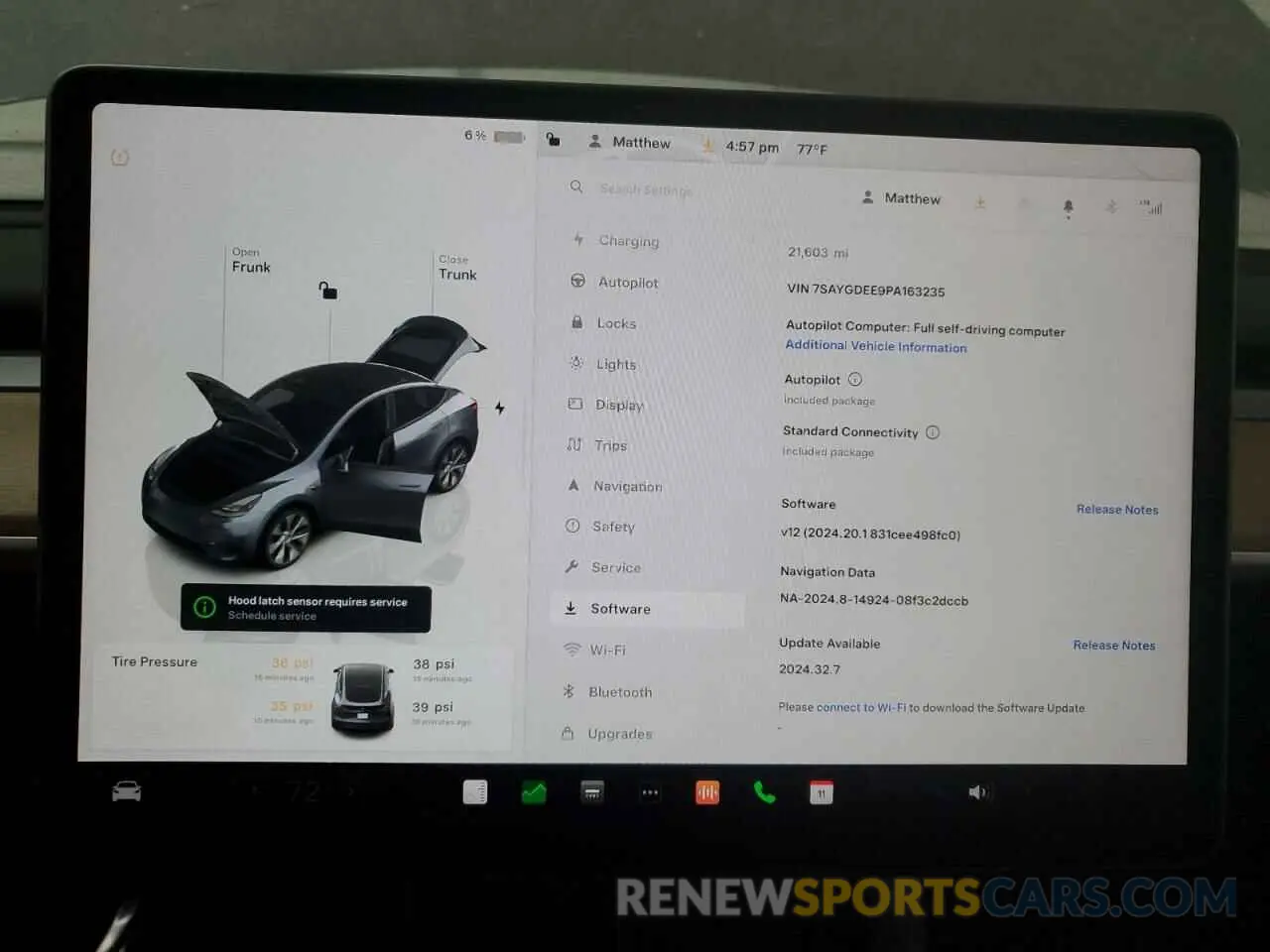 9 fotografías del automóvil dañado 7SAYGDEE9PA163235 TESLA MODEL Y 2023