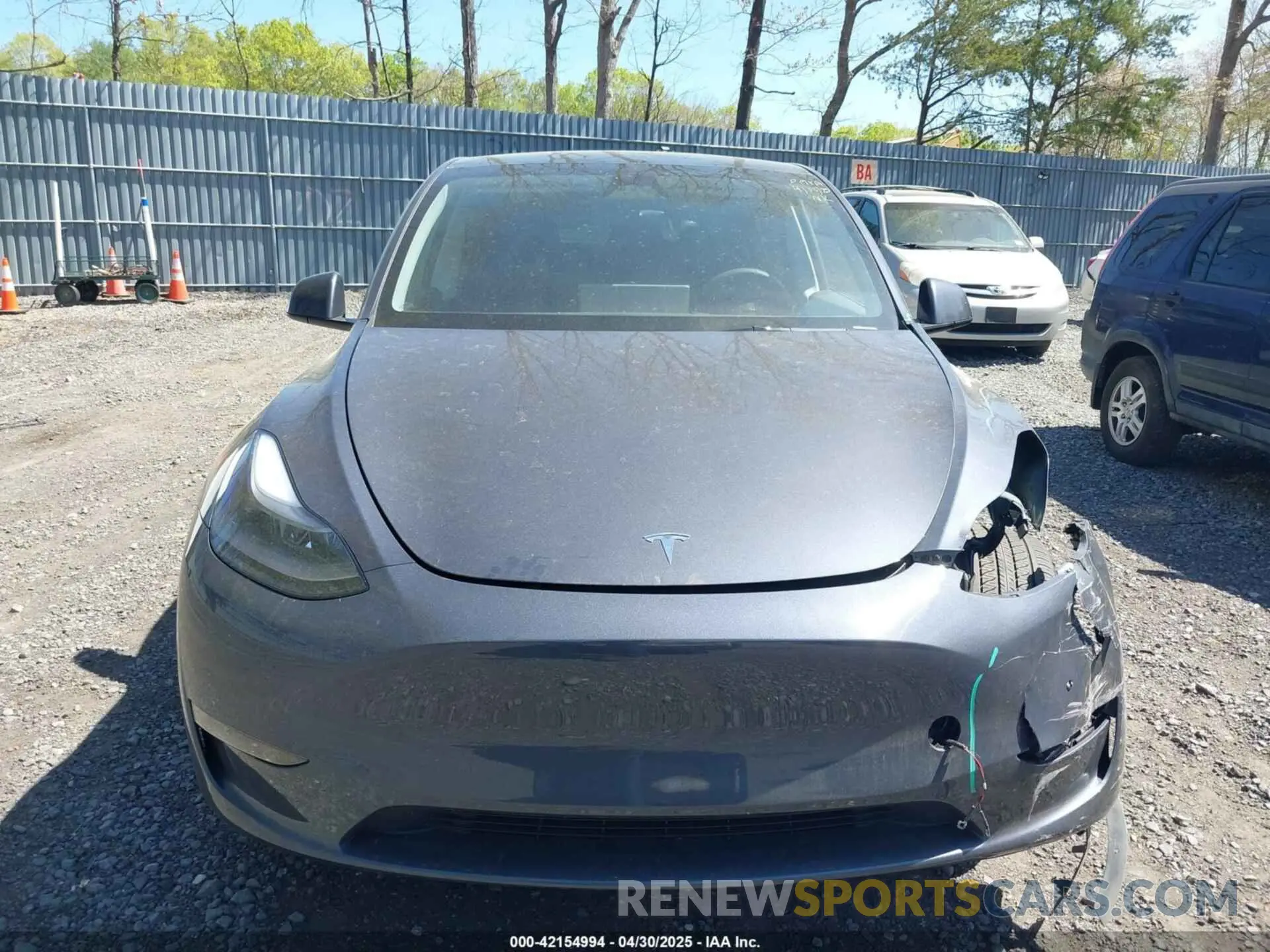 12 fotografías del automóvil dañado 7SAYGDEE9PA170556 TESLA MODEL Y 2023