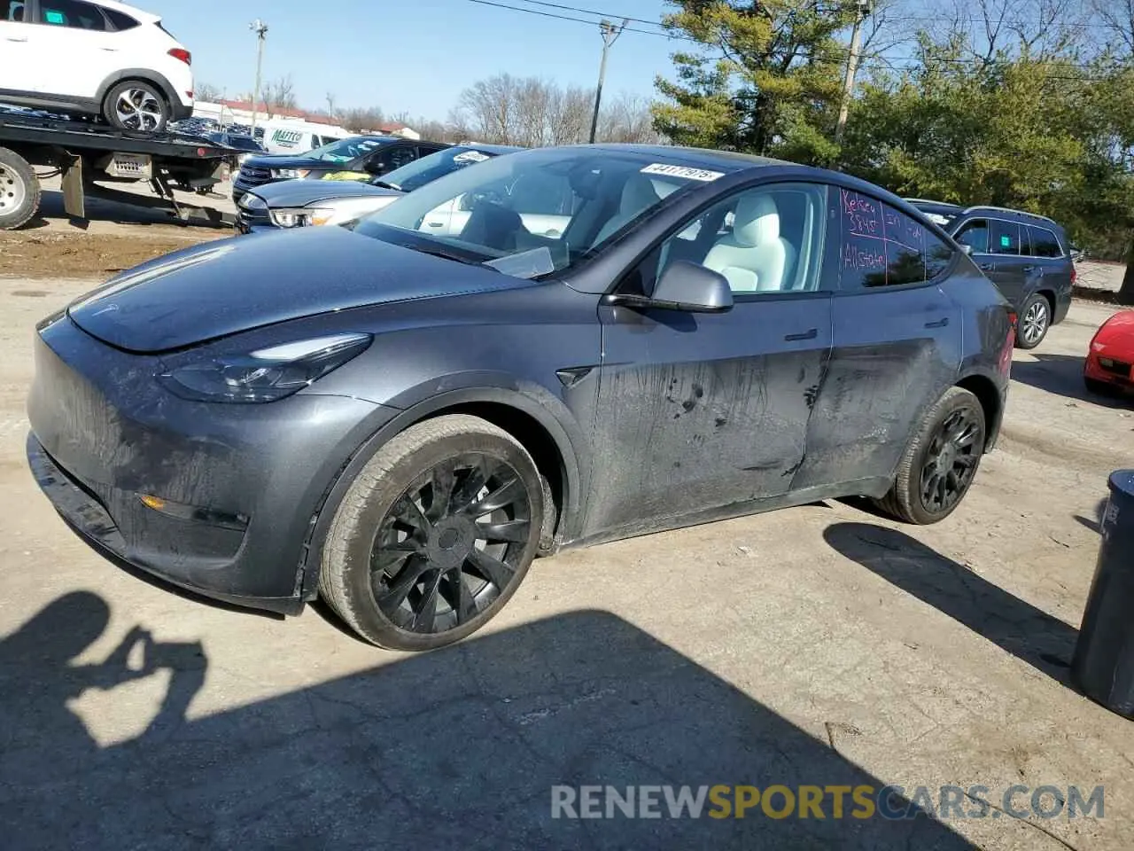 1 fotografías del automóvil dañado 7SAYGDEE9PA177636 TESLA MODEL Y 2023