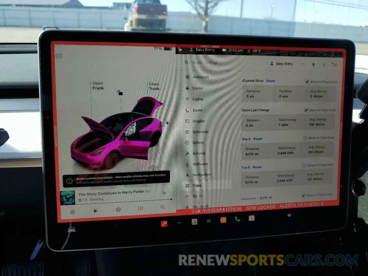 9 fotografías del automóvil dañado 7SAYGDEE9PA177636 TESLA MODEL Y 2023