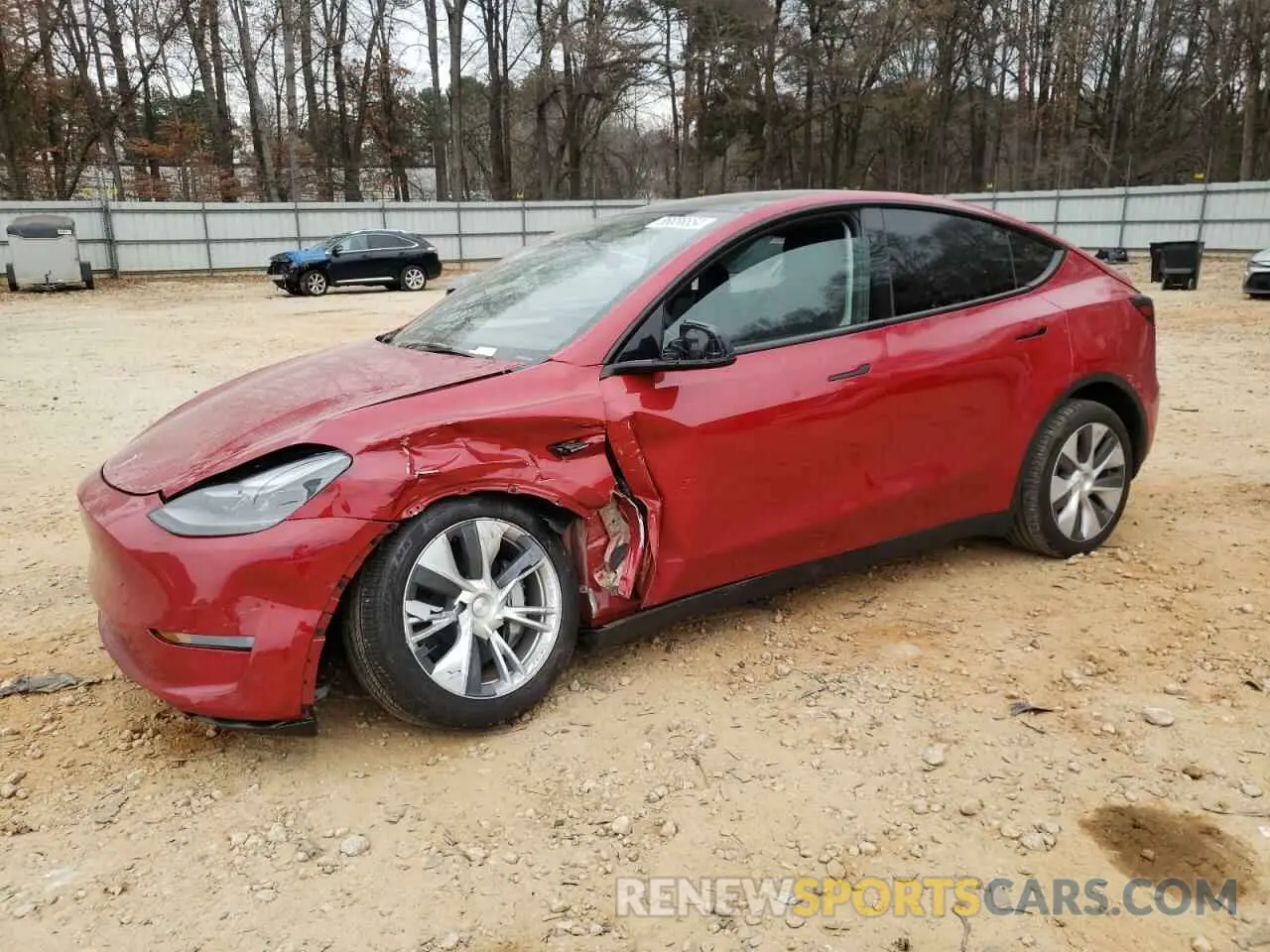 1 fotografías del automóvil dañado 7SAYGDEE9PA200283 TESLA MODEL Y 2023