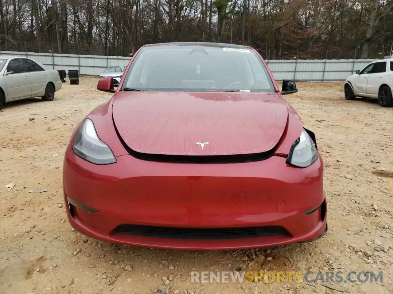 5 fotografías del automóvil dañado 7SAYGDEE9PA200283 TESLA MODEL Y 2023