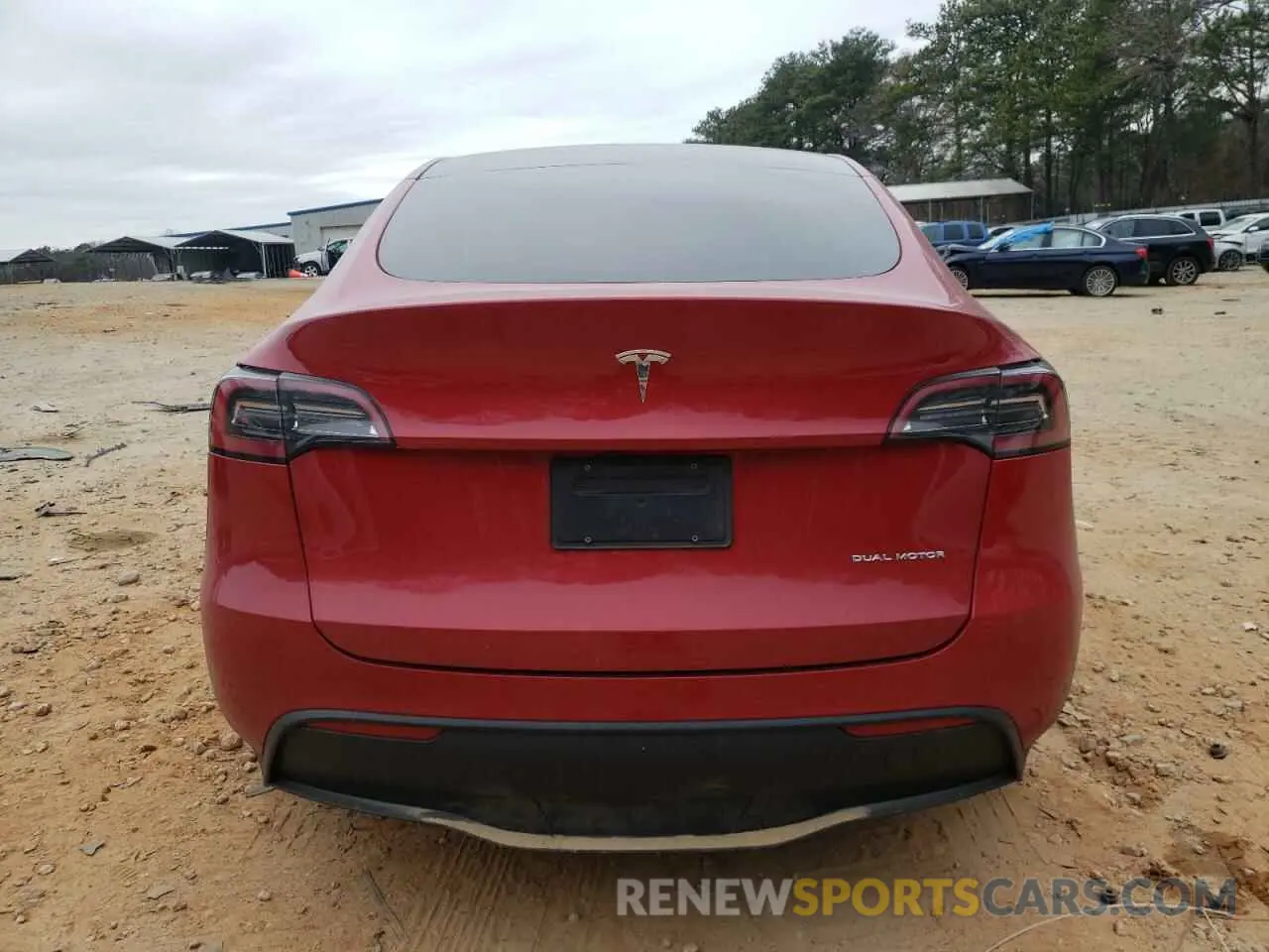 6 fotografías del automóvil dañado 7SAYGDEE9PA200283 TESLA MODEL Y 2023