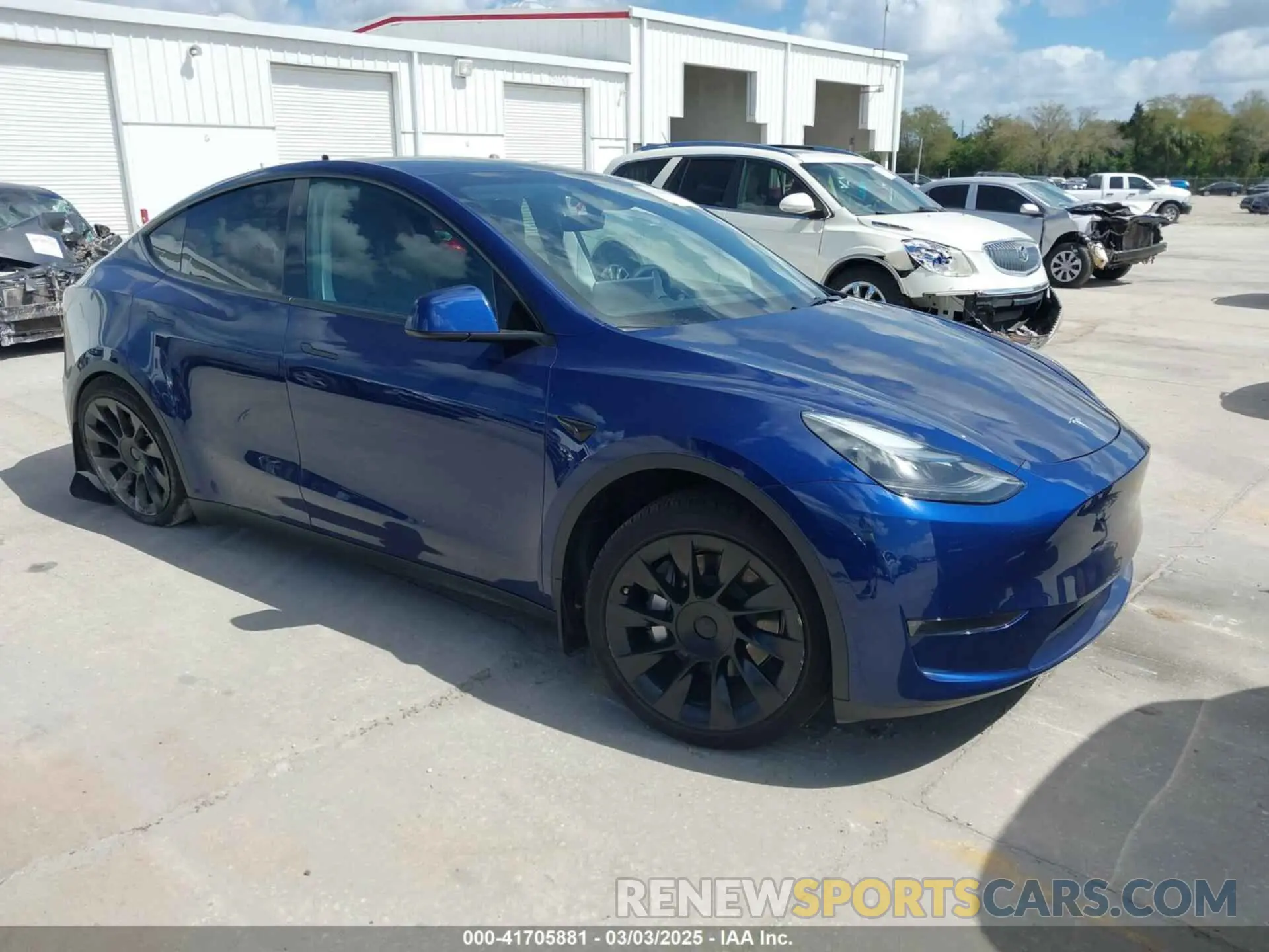 1 fotografías del automóvil dañado 7SAYGDEE9PA205757 TESLA MODEL Y 2023