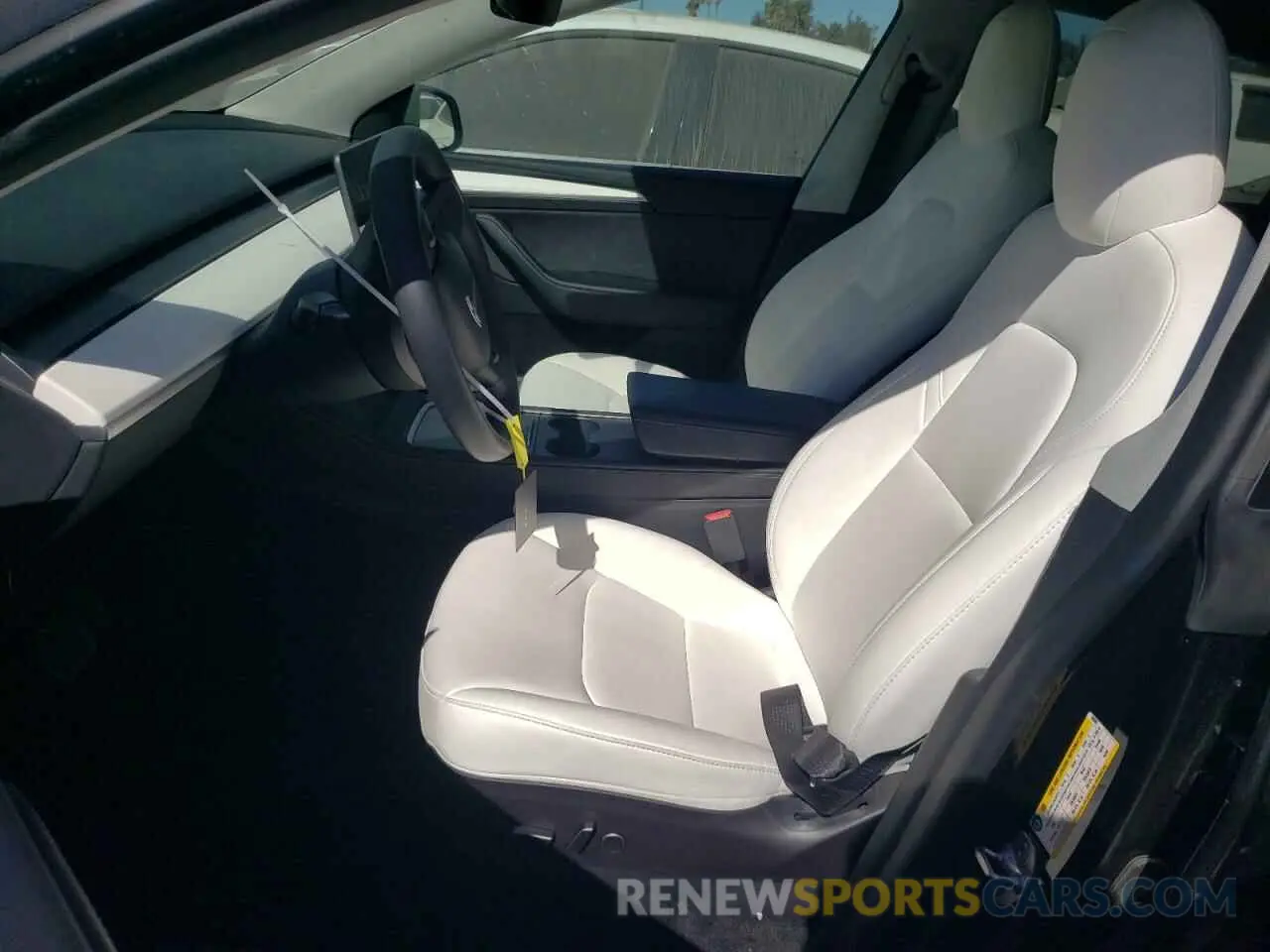7 fotografías del automóvil dañado 7SAYGDEE9PF608303 TESLA MODEL Y 2023