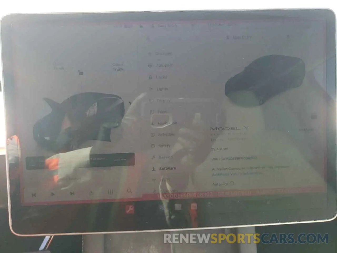 9 fotografías del automóvil dañado 7SAYGDEE9PF608303 TESLA MODEL Y 2023