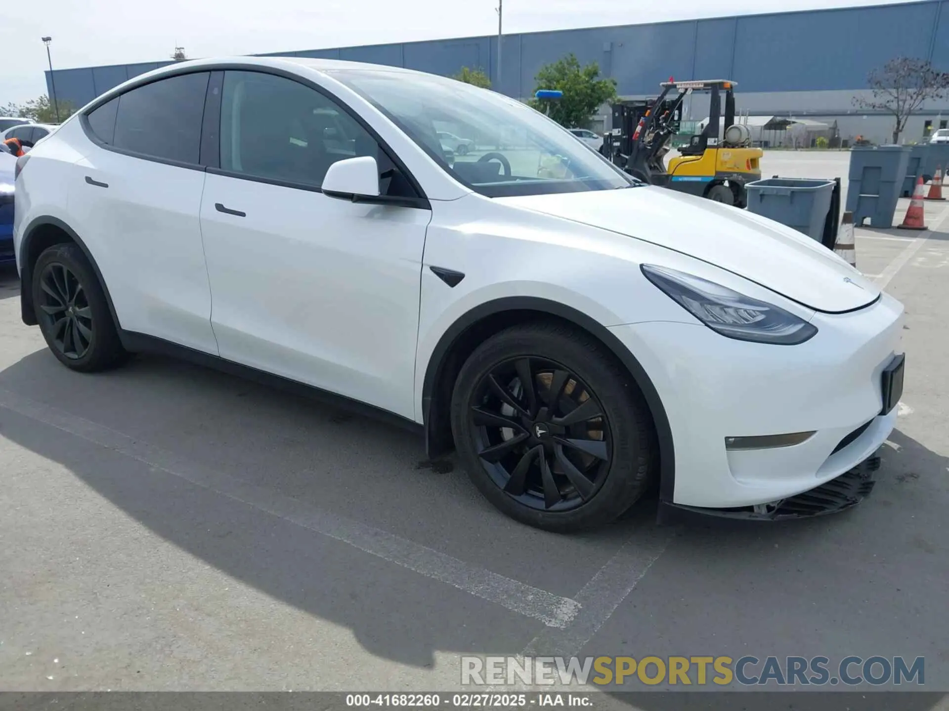 1 fotografías del automóvil dañado 7SAYGDEE9PF609824 TESLA MODEL Y 2023
