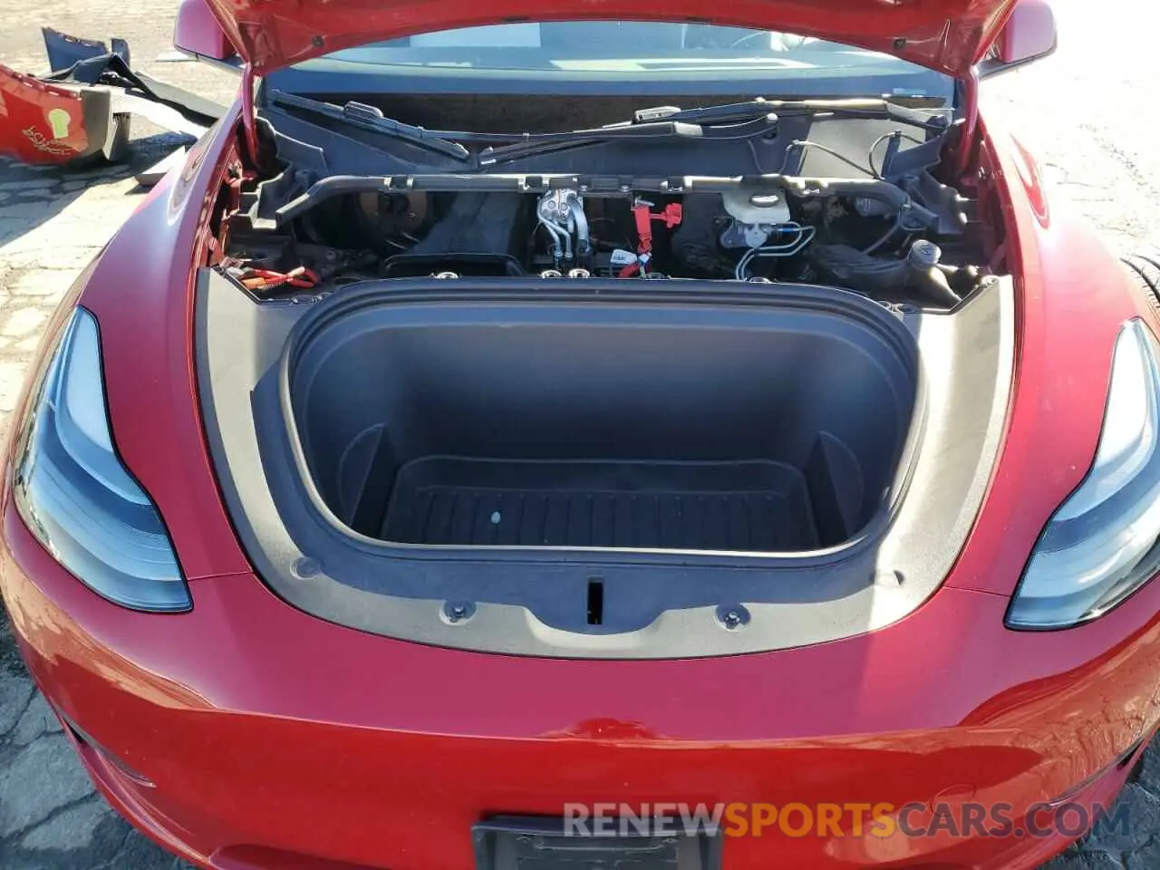 13 fotografías del automóvil dañado 7SAYGDEE9PF627238 TESLA MODEL Y 2023