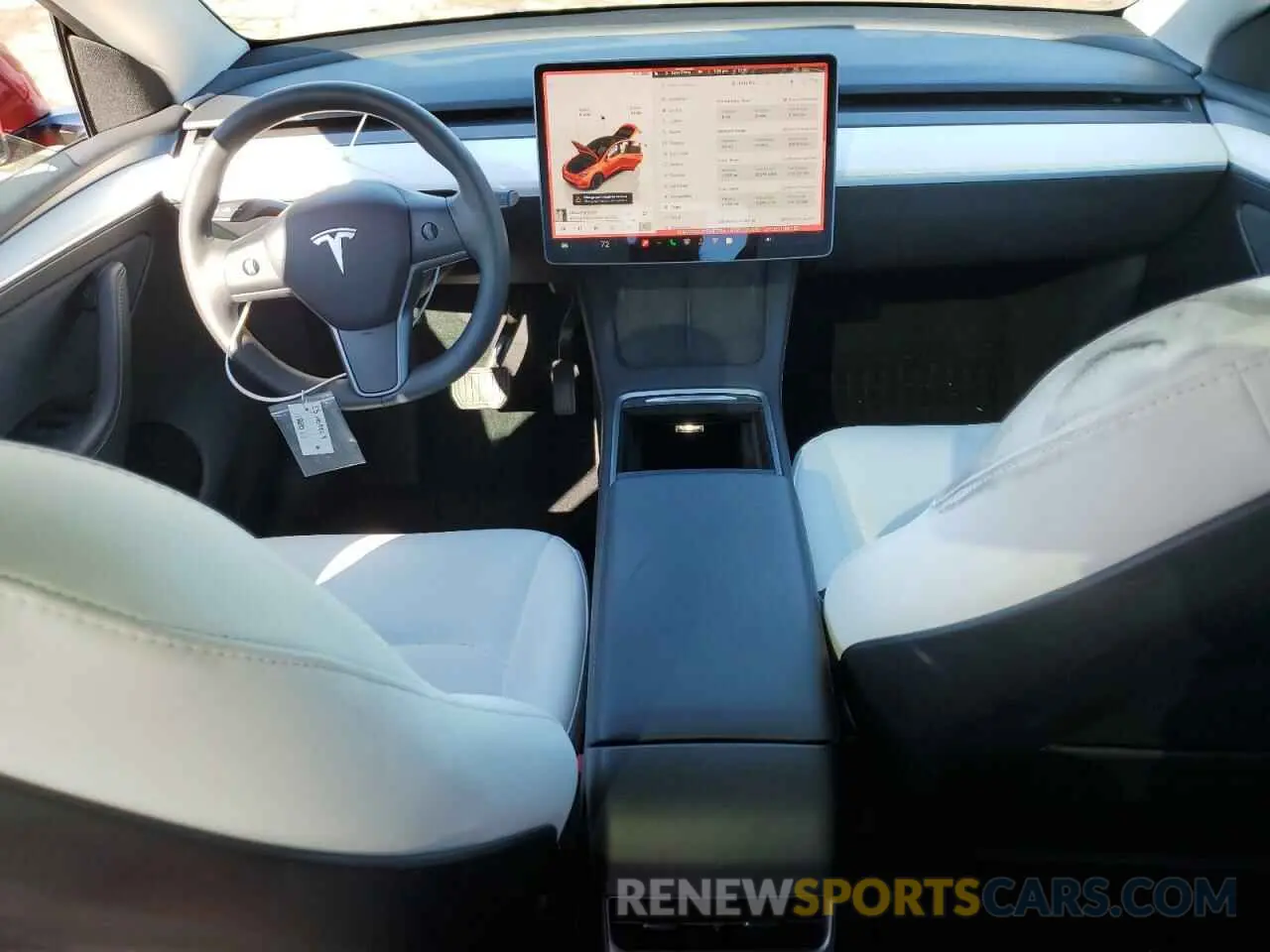 8 fotografías del automóvil dañado 7SAYGDEE9PF627238 TESLA MODEL Y 2023