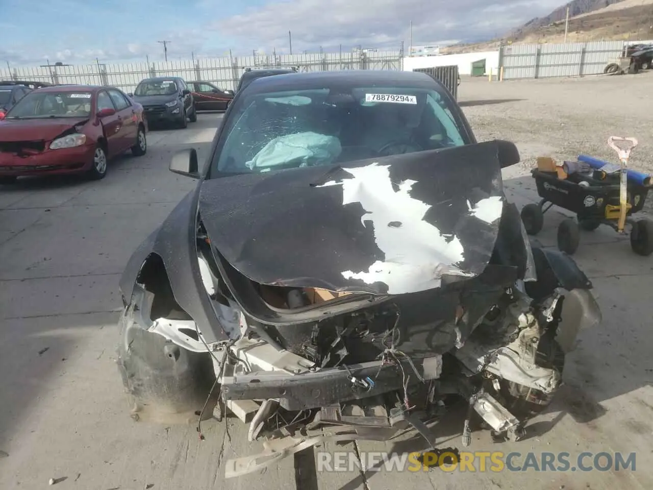 5 fotografías del automóvil dañado 7SAYGDEE9PF631306 TESLA MODEL Y 2023