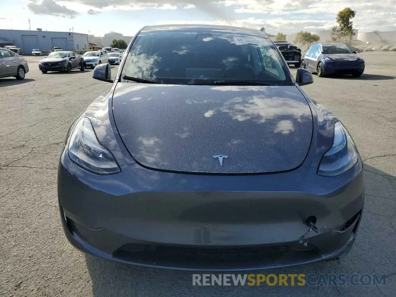 5 fotografías del automóvil dañado 7SAYGDEE9PF638742 TESLA MODEL Y 2023