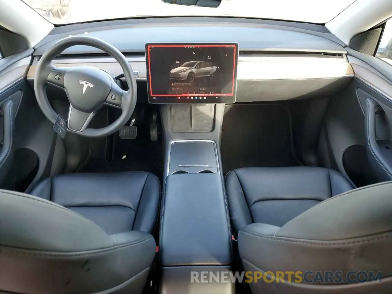 8 fotografías del automóvil dañado 7SAYGDEE9PF638742 TESLA MODEL Y 2023