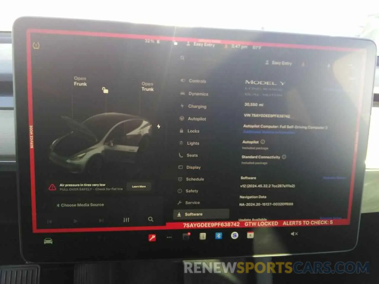 9 fotografías del automóvil dañado 7SAYGDEE9PF638742 TESLA MODEL Y 2023