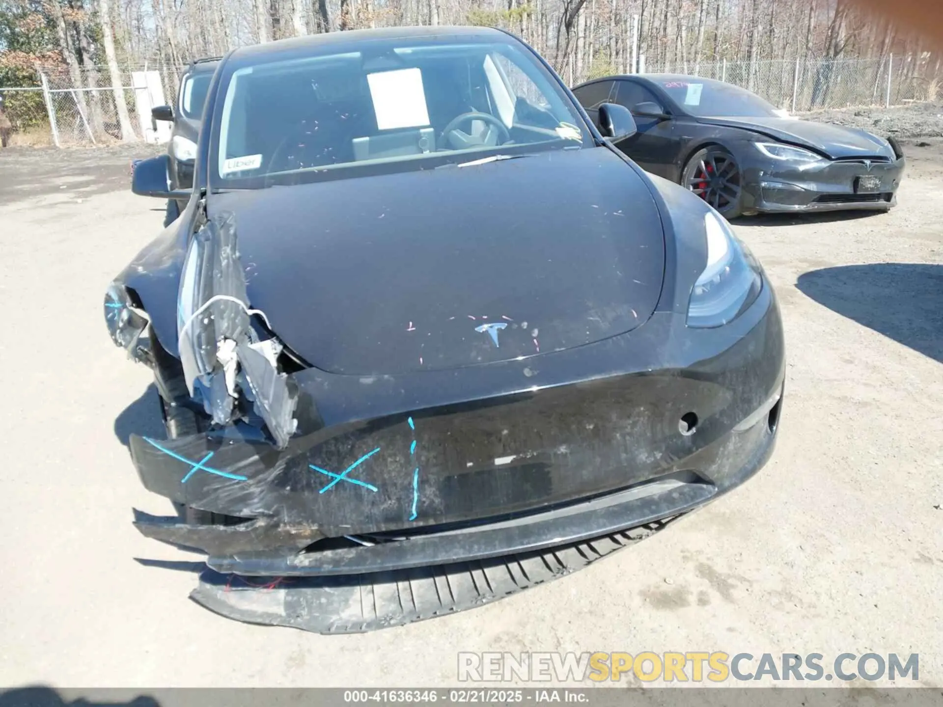 12 fotografías del automóvil dañado 7SAYGDEE9PF639969 TESLA MODEL Y 2023