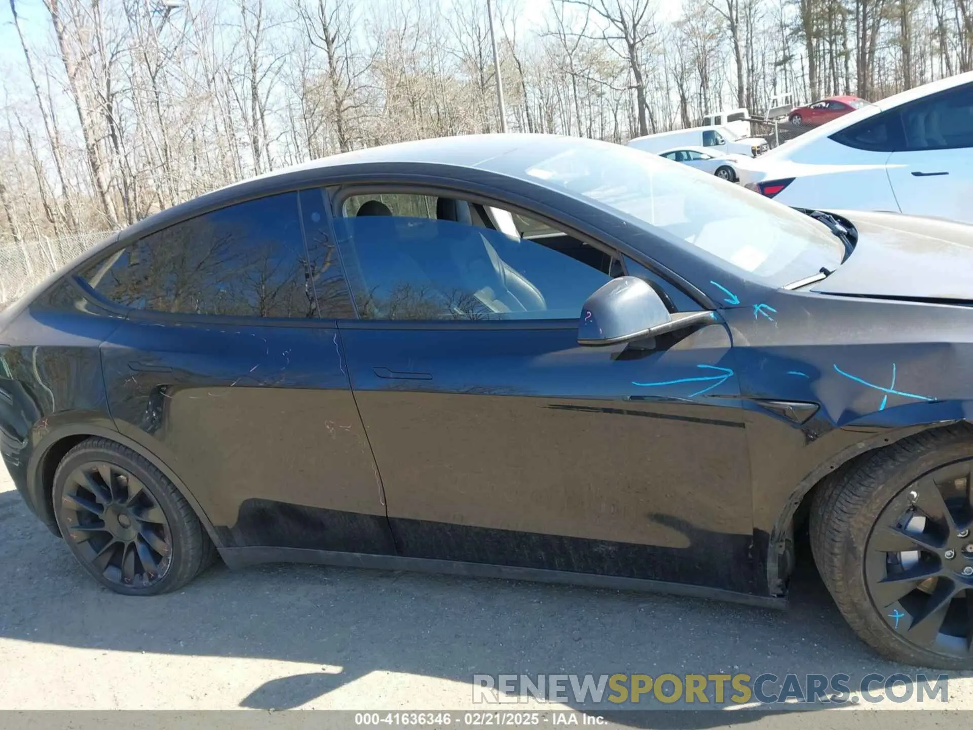 13 fotografías del automóvil dañado 7SAYGDEE9PF639969 TESLA MODEL Y 2023