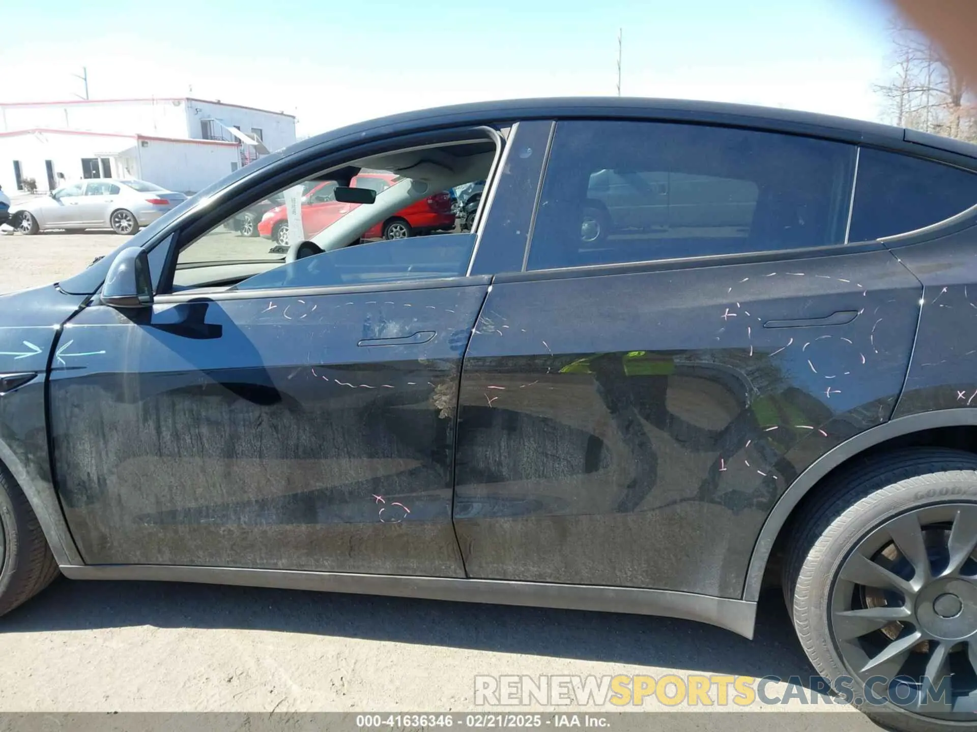 14 fotografías del automóvil dañado 7SAYGDEE9PF639969 TESLA MODEL Y 2023