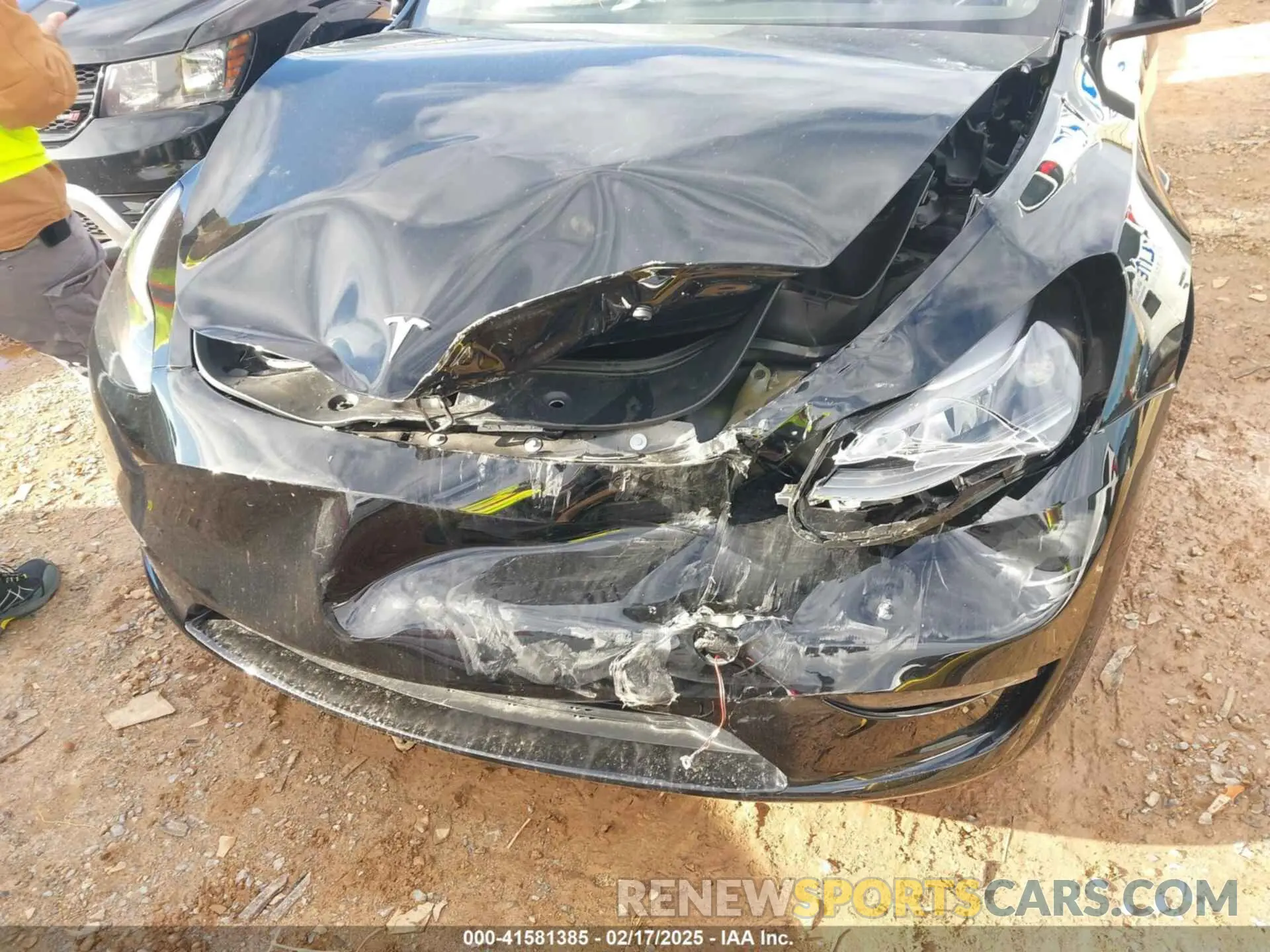 6 fotografías del automóvil dañado 7SAYGDEE9PF662720 TESLA MODEL Y 2023