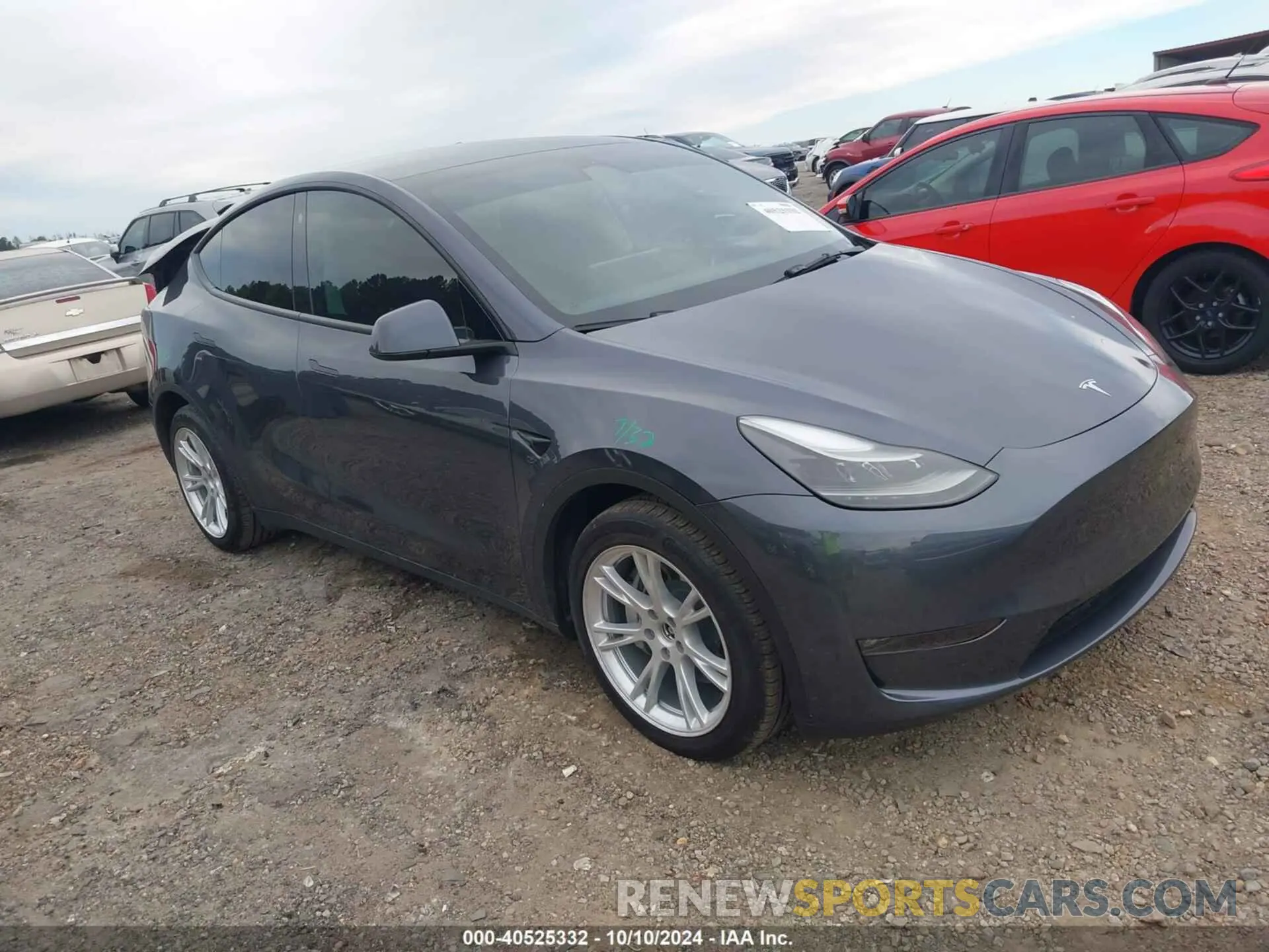 1 fotografías del automóvil dañado 7SAYGDEE9PF663902 TESLA MODEL Y 2023
