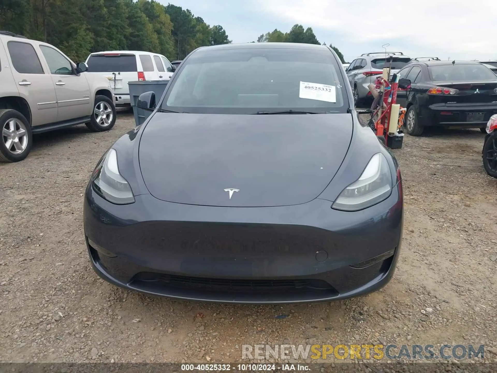 12 fotografías del automóvil dañado 7SAYGDEE9PF663902 TESLA MODEL Y 2023