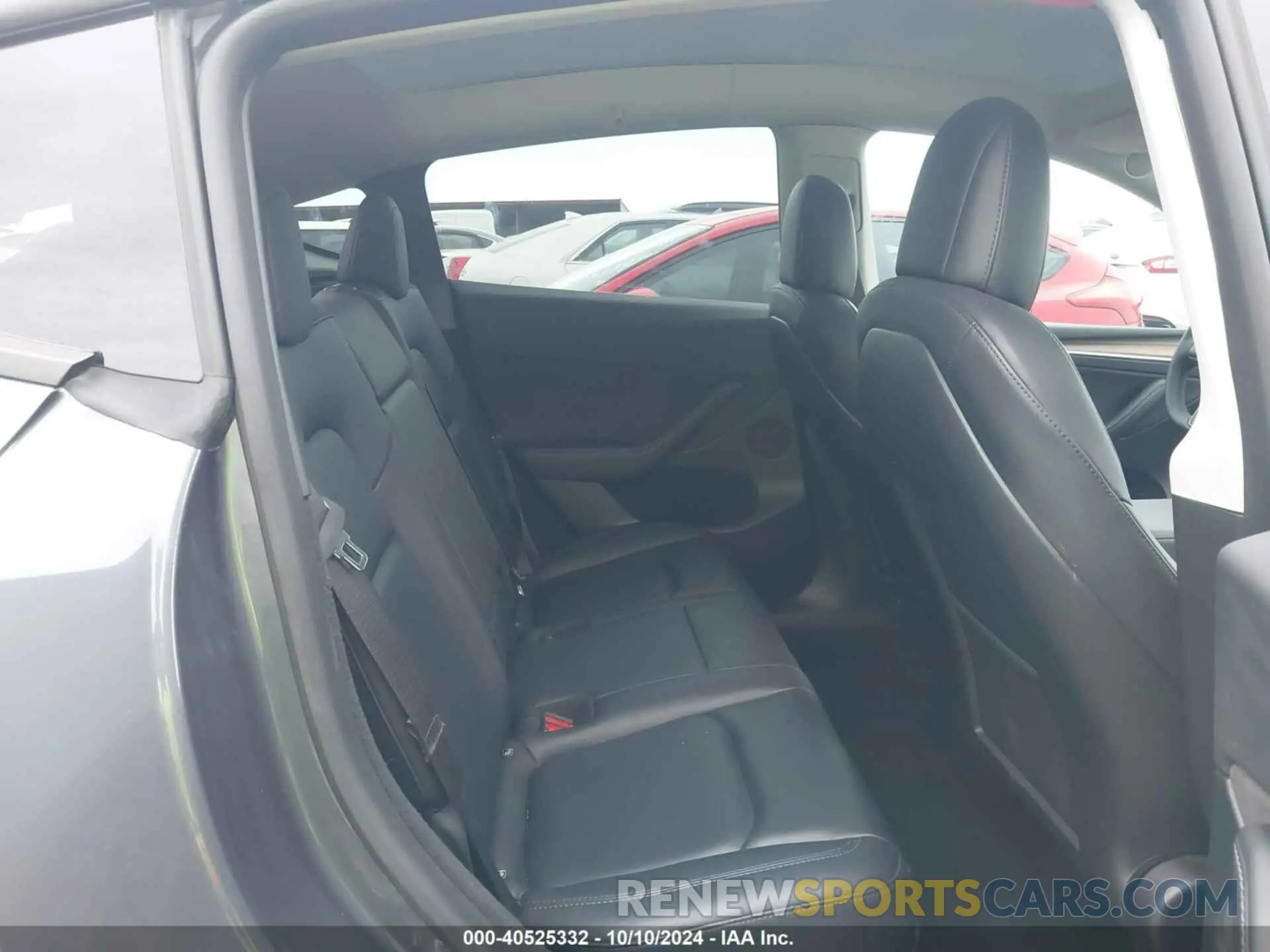 8 fotografías del automóvil dañado 7SAYGDEE9PF663902 TESLA MODEL Y 2023