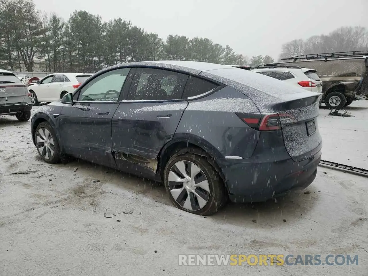 2 fotografías del automóvil dañado 7SAYGDEE9PF685852 TESLA MODEL Y 2023