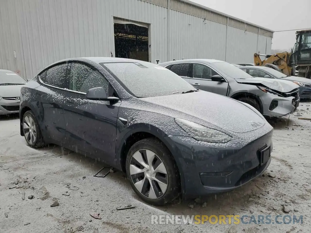 4 fotografías del automóvil dañado 7SAYGDEE9PF685852 TESLA MODEL Y 2023