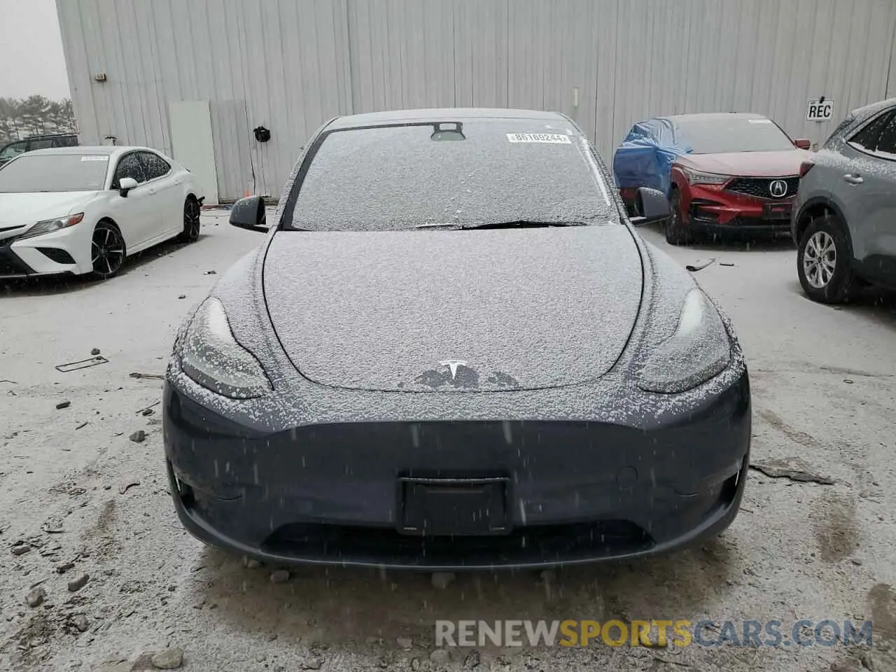 5 fotografías del automóvil dañado 7SAYGDEE9PF685852 TESLA MODEL Y 2023