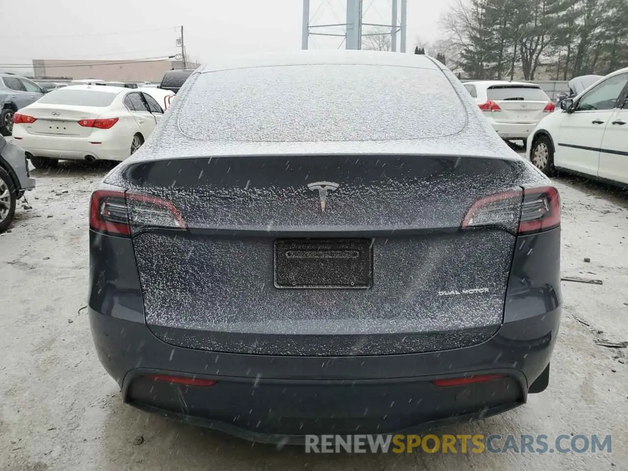 6 fotografías del automóvil dañado 7SAYGDEE9PF685852 TESLA MODEL Y 2023