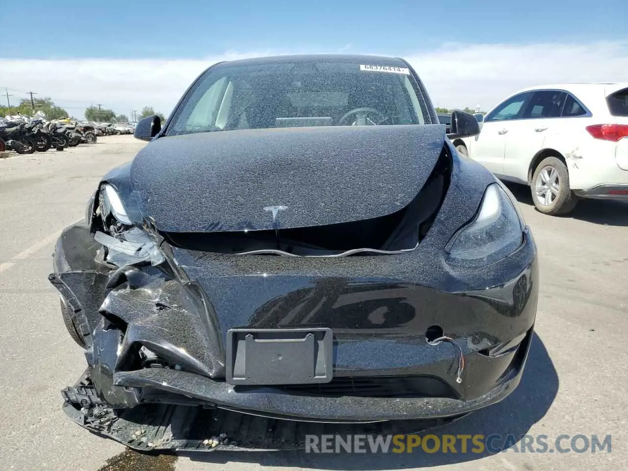 5 fotografías del automóvil dañado 7SAYGDEE9PF686242 TESLA MODEL Y 2023