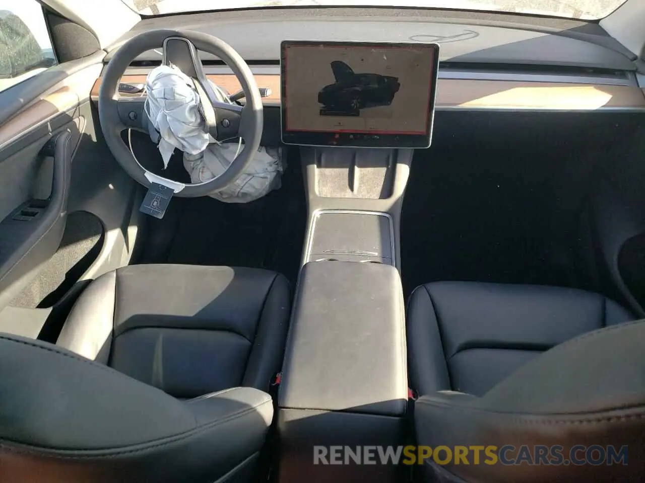 8 fotografías del automóvil dañado 7SAYGDEE9PF686242 TESLA MODEL Y 2023