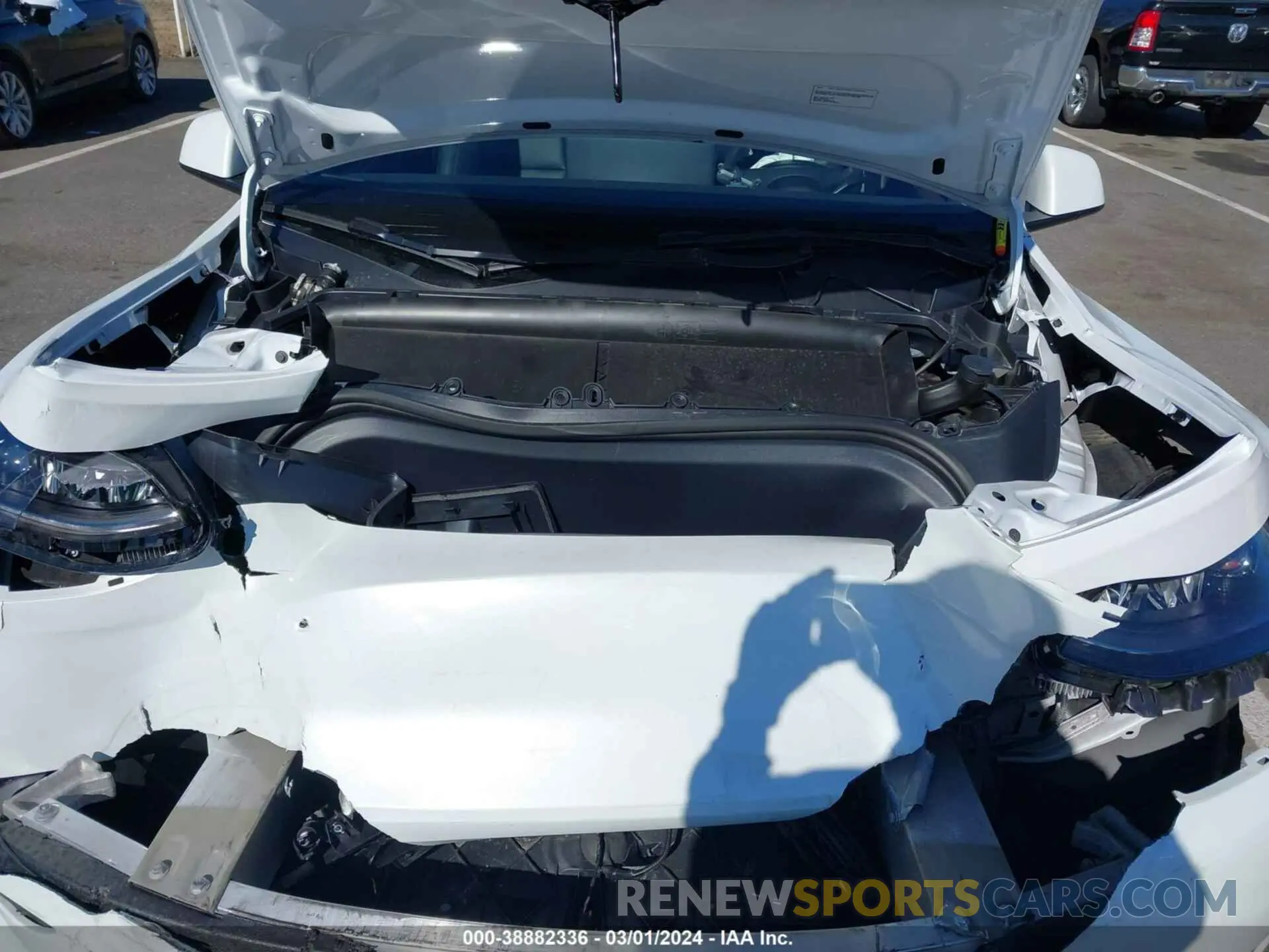 10 fotografías del automóvil dañado 7SAYGDEE9PF688041 TESLA MODEL Y 2023