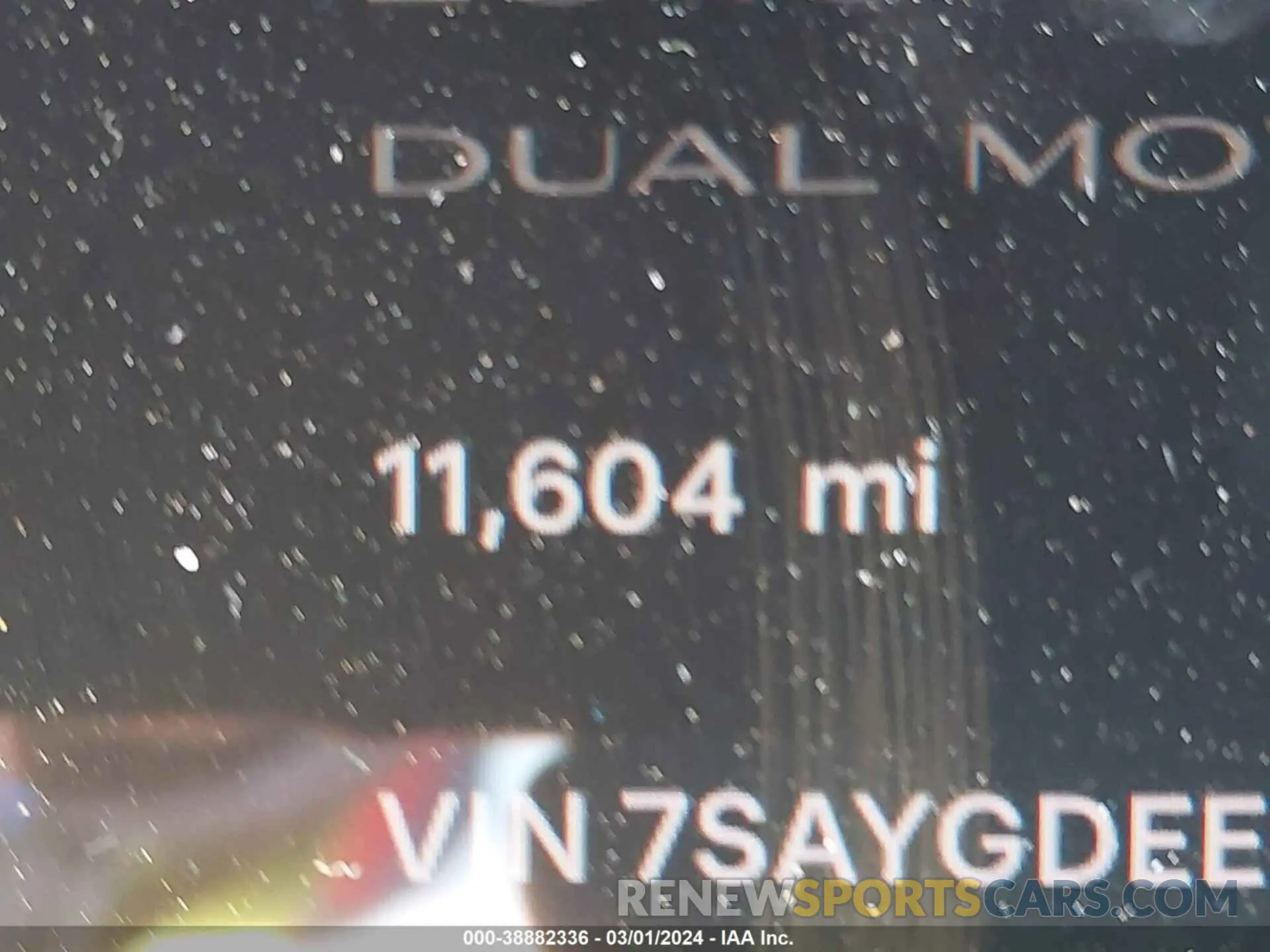 15 fotografías del automóvil dañado 7SAYGDEE9PF688041 TESLA MODEL Y 2023