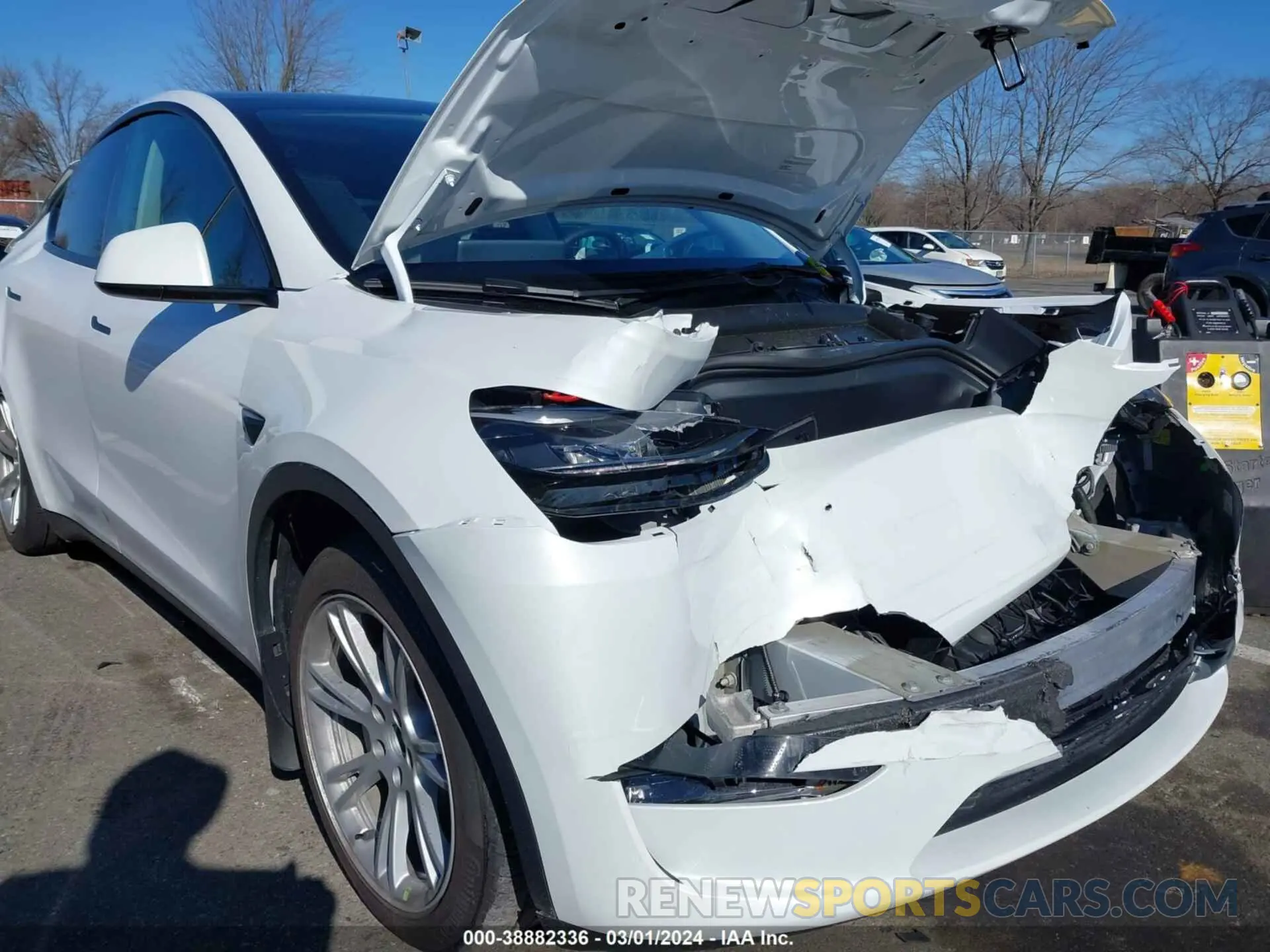 21 fotografías del automóvil dañado 7SAYGDEE9PF688041 TESLA MODEL Y 2023