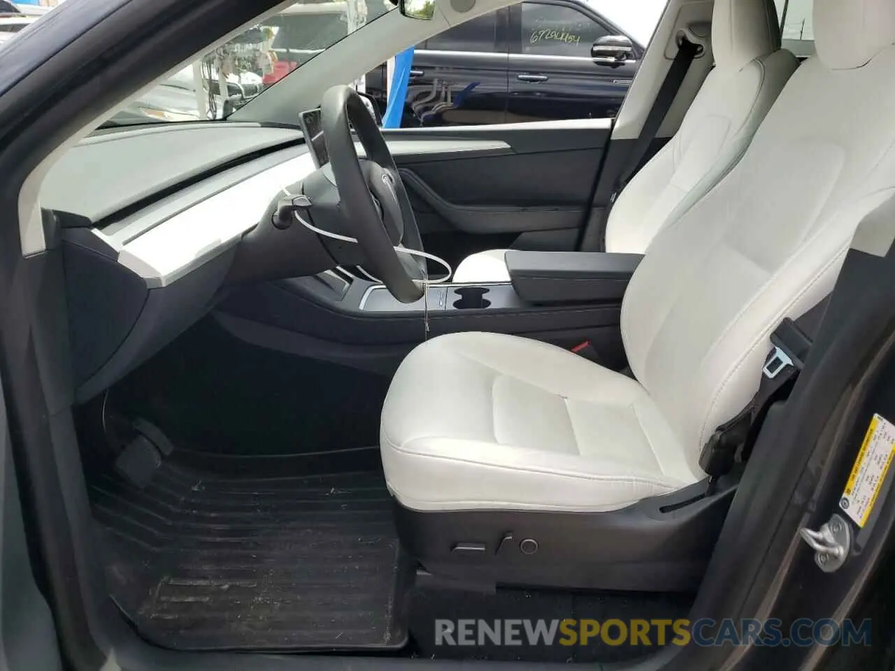 7 fotografías del automóvil dañado 7SAYGDEE9PF695295 TESLA MODEL Y 2023