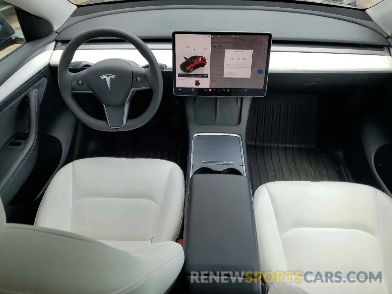 8 fotografías del automóvil dañado 7SAYGDEE9PF695295 TESLA MODEL Y 2023