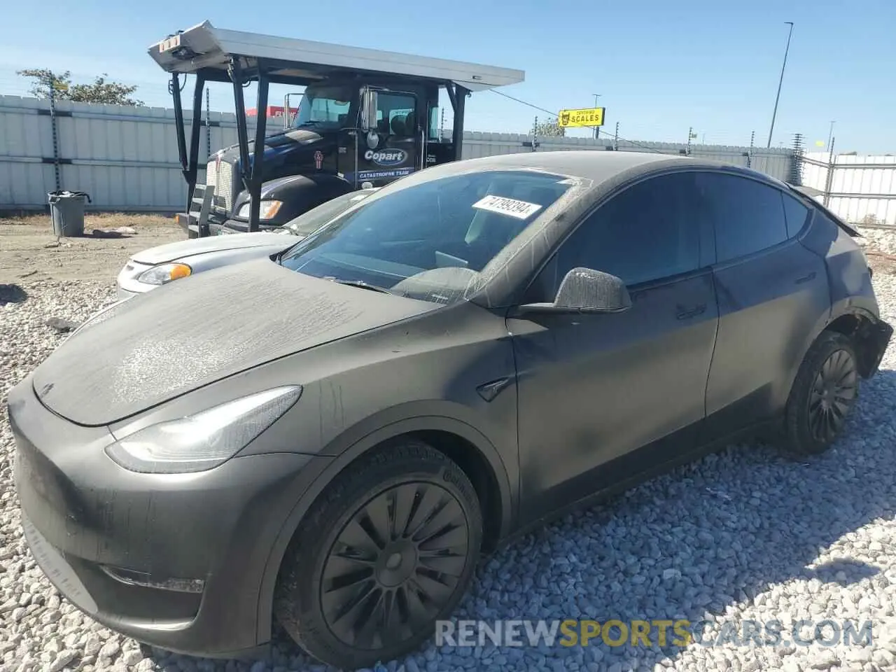 1 fotografías del automóvil dañado 7SAYGDEE9PF706084 TESLA MODEL Y 2023