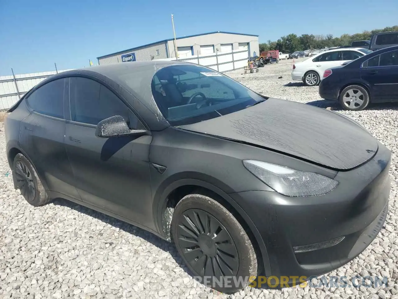 4 fotografías del automóvil dañado 7SAYGDEE9PF706084 TESLA MODEL Y 2023