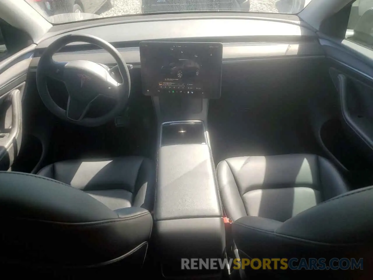 8 fotografías del automóvil dañado 7SAYGDEE9PF706084 TESLA MODEL Y 2023