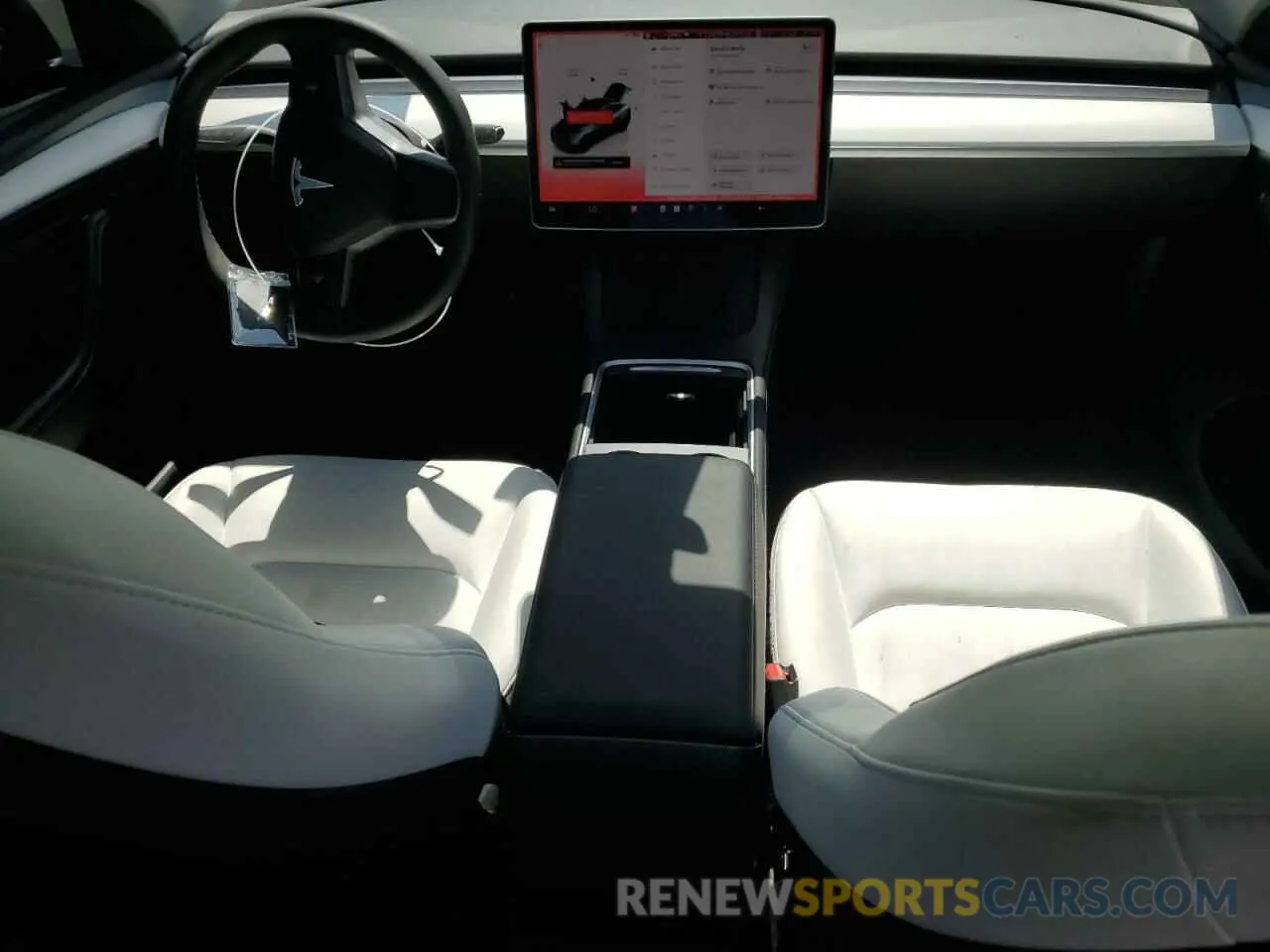 8 fotografías del automóvil dañado 7SAYGDEE9PF748268 TESLA MODEL Y 2023