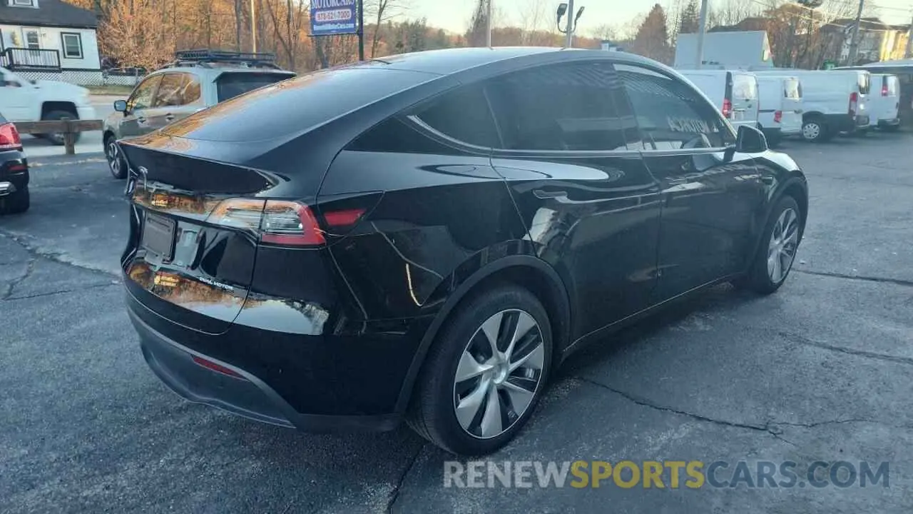 4 fotografías del automóvil dañado 7SAYGDEE9PF759805 TESLA MODEL Y 2023