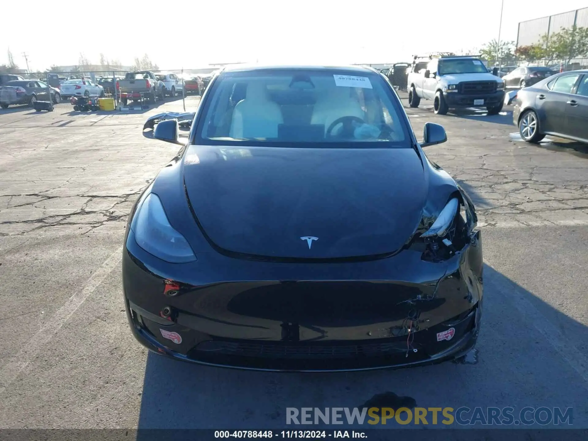 12 fotografías del automóvil dañado 7SAYGDEE9PF787698 TESLA MODEL Y 2023